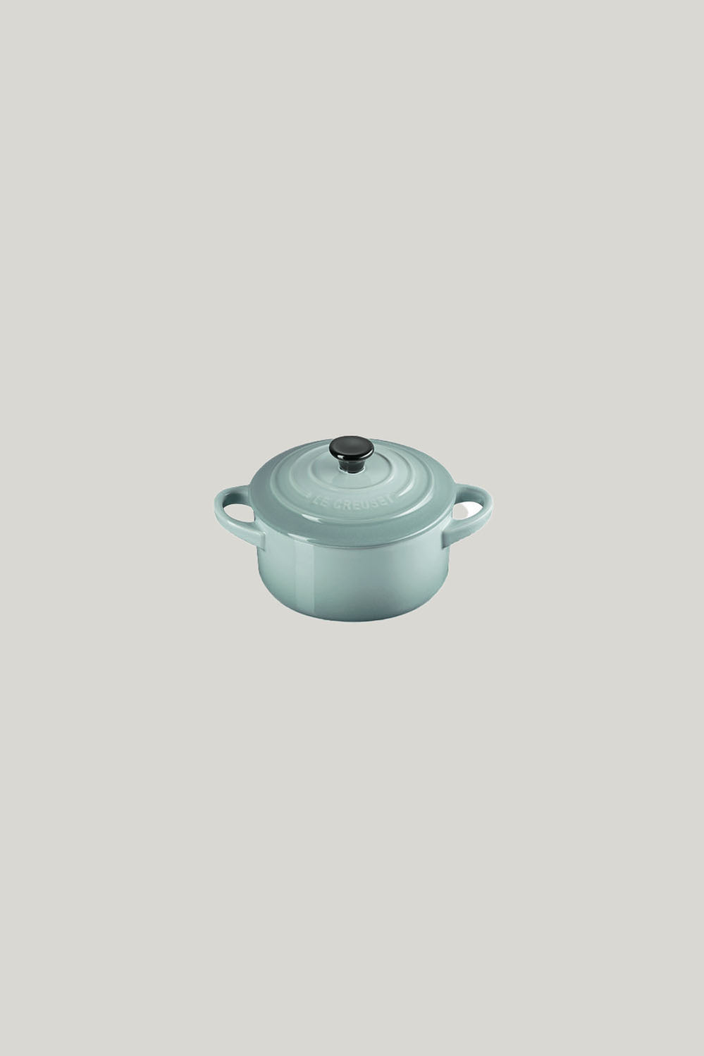 Stoneware Mini Cocotte 10cm - Sea Salt - image 1