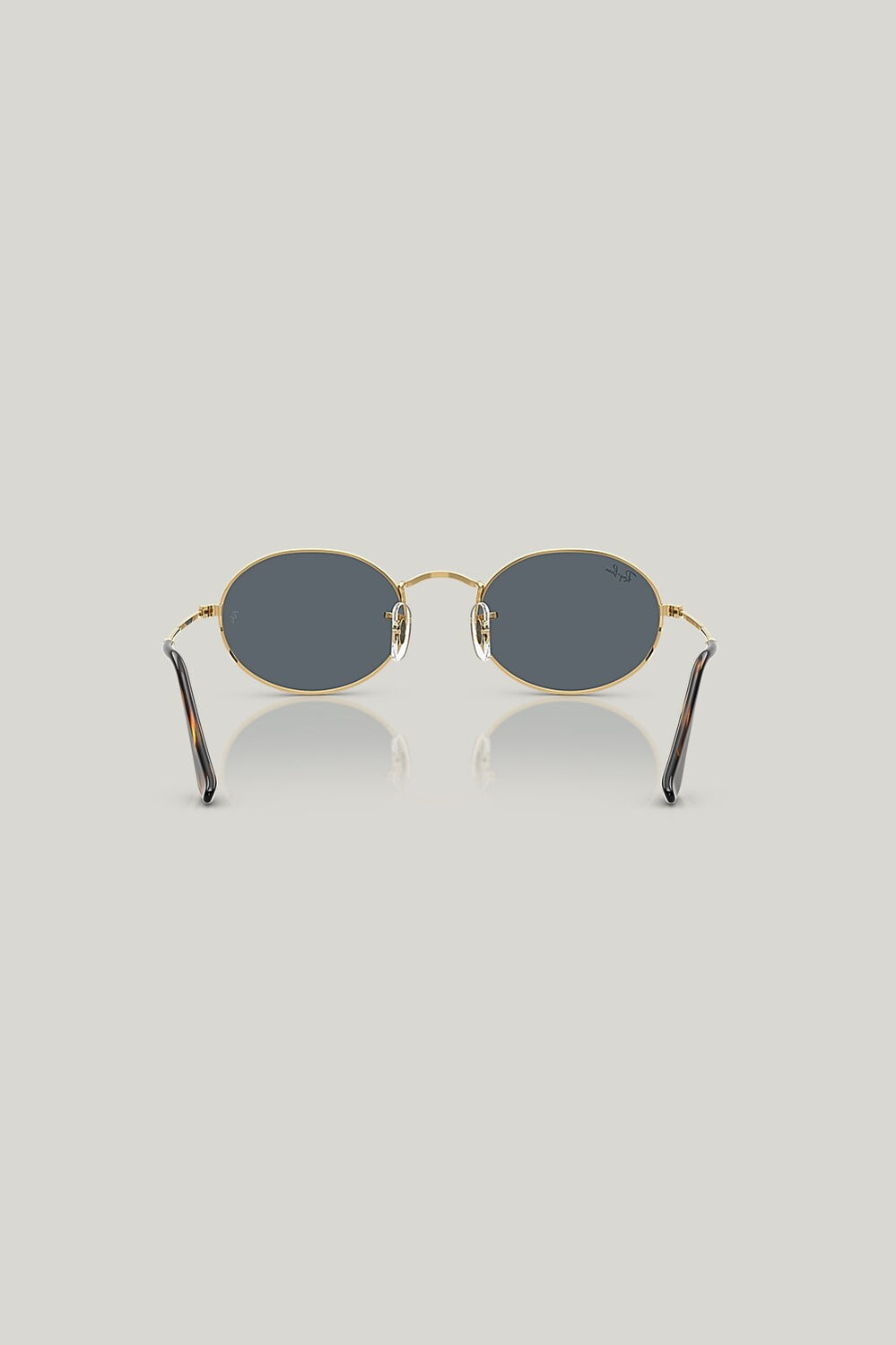 OVAL FLAT LENSES - Gold - image 4