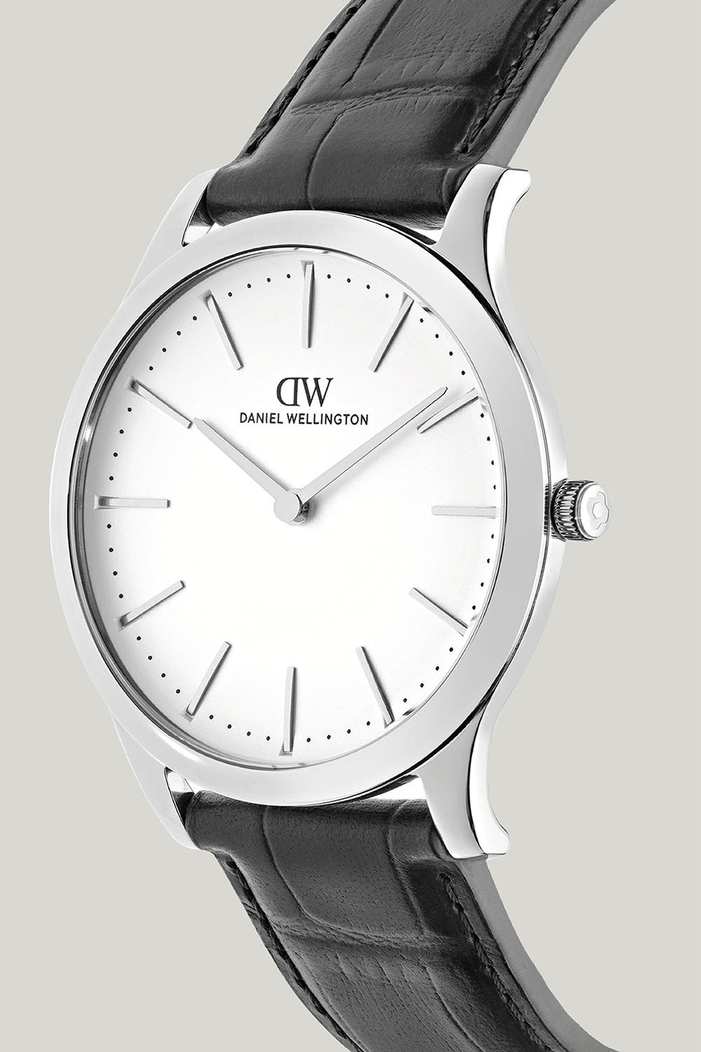Pathfinder Black-croc Frost-white Silver Watch - Silver - image 3