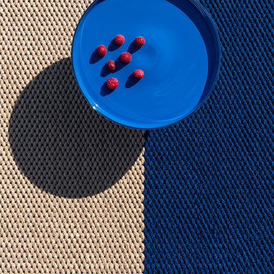 Deck Electric Blue Outdoor Rug 230x160cm - Mid Blue - image 2