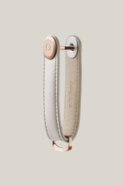 Leather Key Organiser - Stone Grey - image 2
