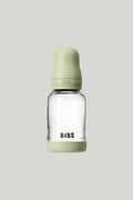 Glass Baby Bottle 120ml Latex - Sage - Sage - image 1