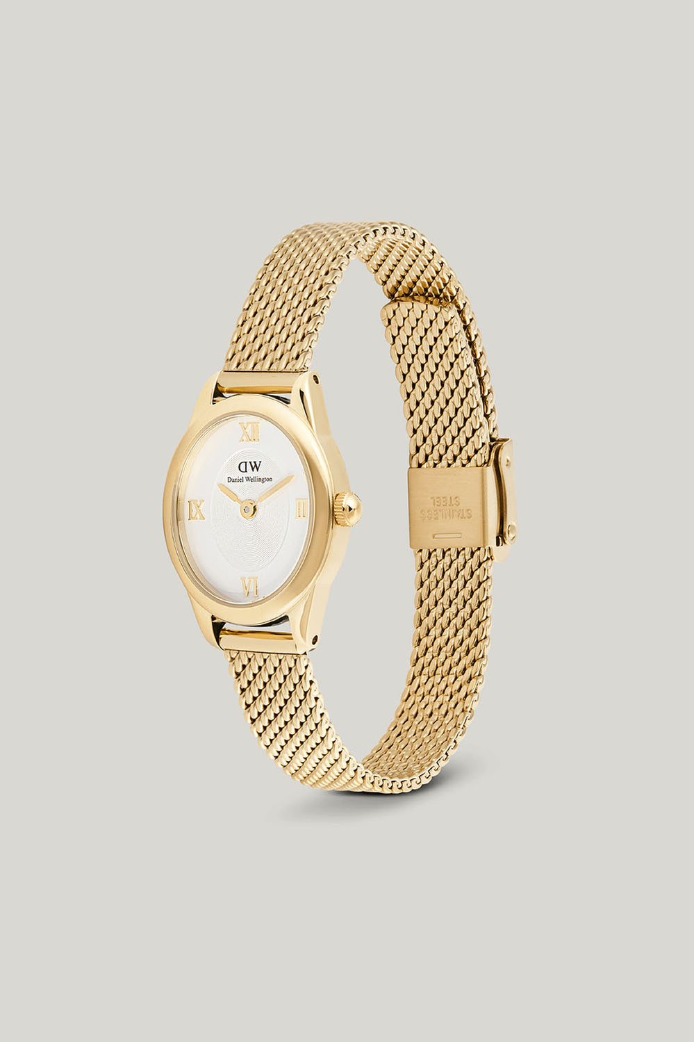Ophelia Mini Mesh Gold Watch - Gold - image 3