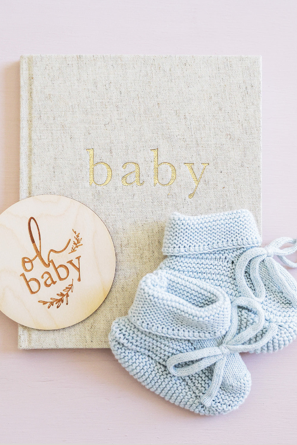Baby Booties - Blue - image 4