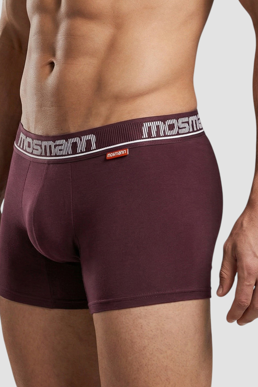 3-pack Bamboo Trunks - Apollo - Burgundy - image 3