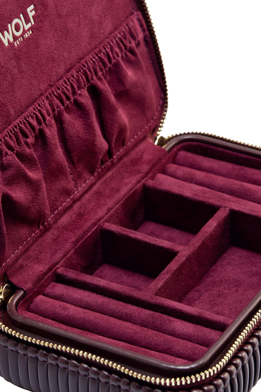 Bella Travel Zip Case Bordeaux - Burgundy - image 2