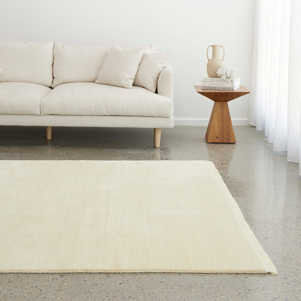 Kinship Cream Rug 330x240cm - Cream - image 1
