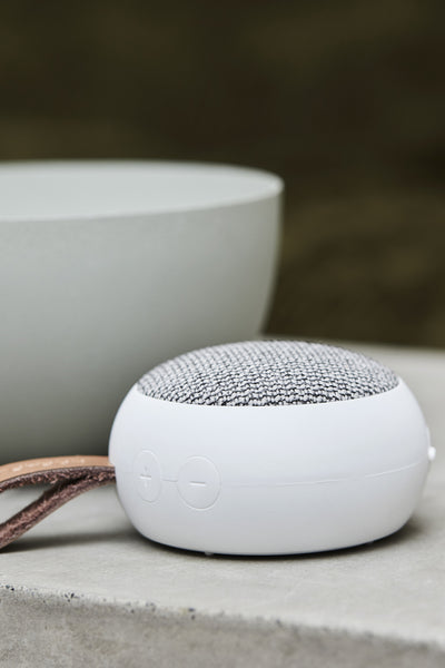 Ago 2 Fabric Bluetooth Speaker - White - White - image 3