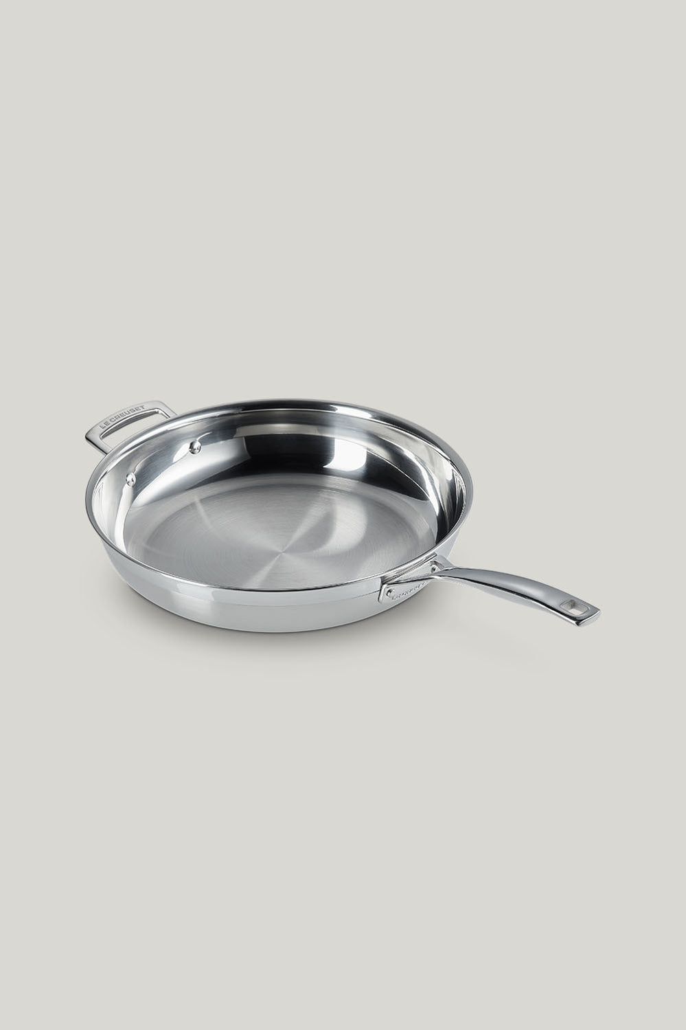 3ply Stainless Steel Uncoated Frying Pan 32cm - Stainless Steel - image 1