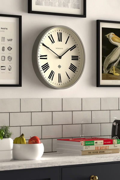 Number Three Clock - Italian Grey - Grey - image 3
