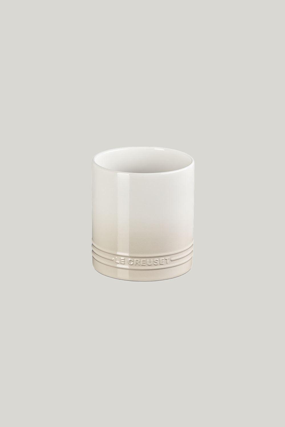 Stoneware Signature Utensil Jar 1.1l - Meringue - image 1