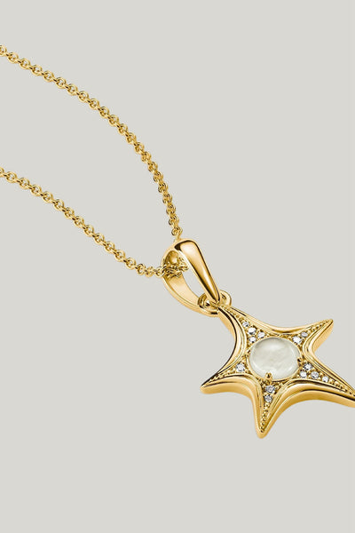 Starfish Necklace In Gold - Gold - image 3