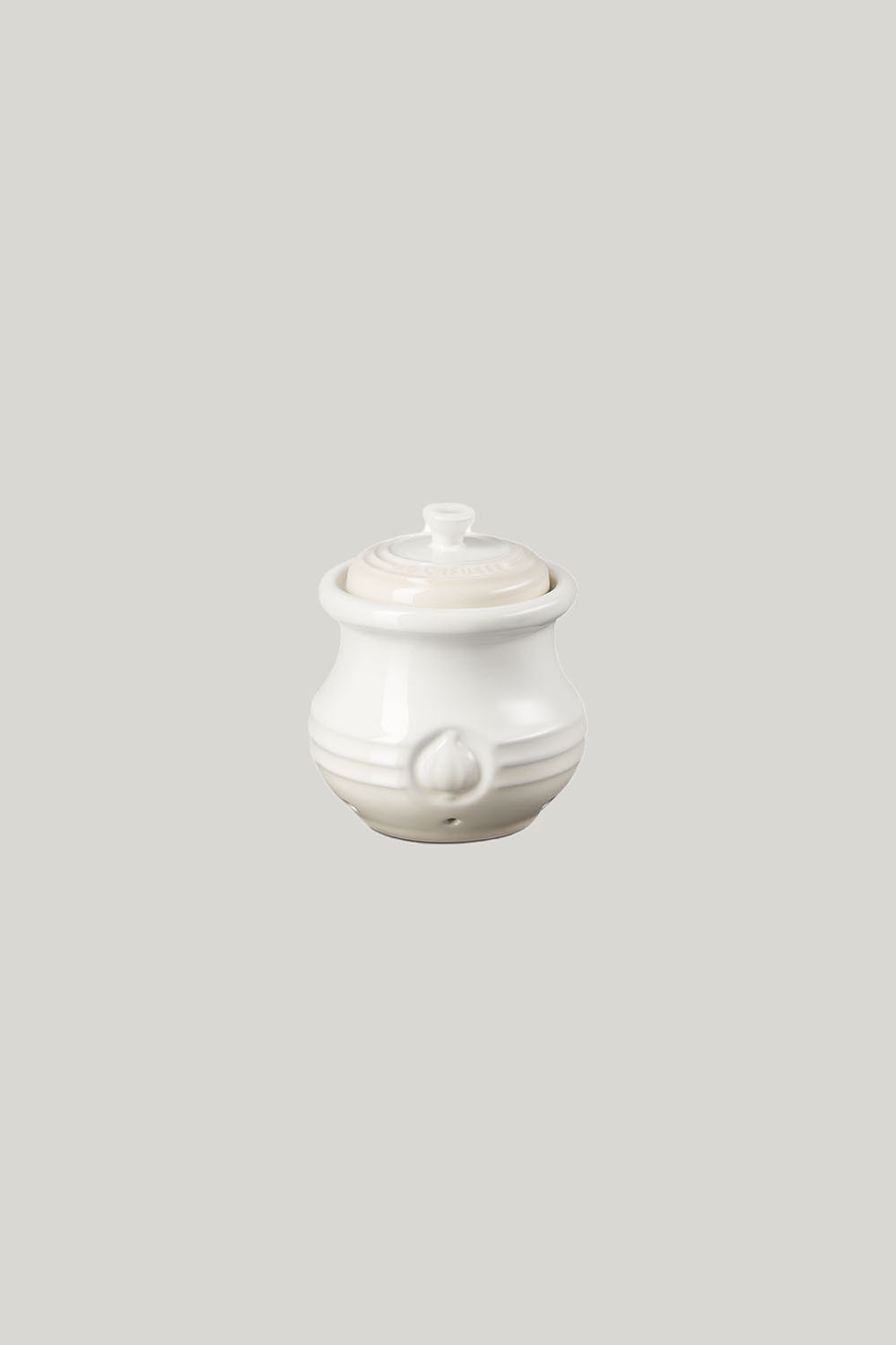 Stoneware Garlic Keeper 0.3l - Meringue - image 1