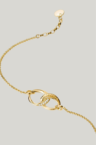 Bracelet Together With Zirconia In Gold - Gold - image 3