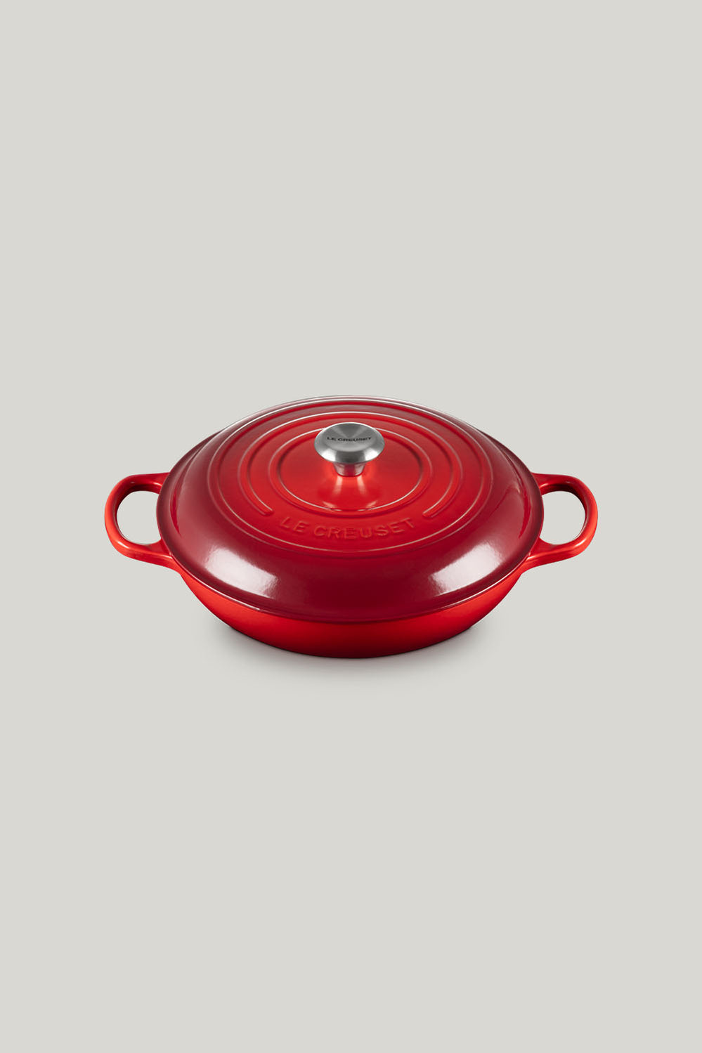 Signature Cast Iron Shallow Casserole 30cm - Cerise - image 1