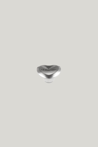 Stainless Steel Heart Knob Blister Pack - Stainless Steel - image 1