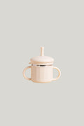 Fun Firsts Stainless Steel Cup With Silicone Sleeve - Ivory - image 1