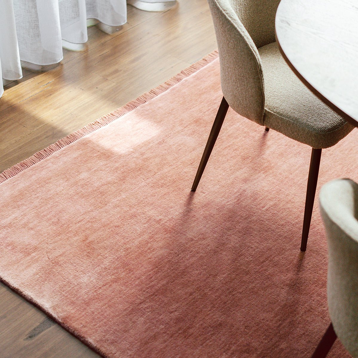 Kinship Blush Pink Rug 290x200cm - Soft Rose - image 3