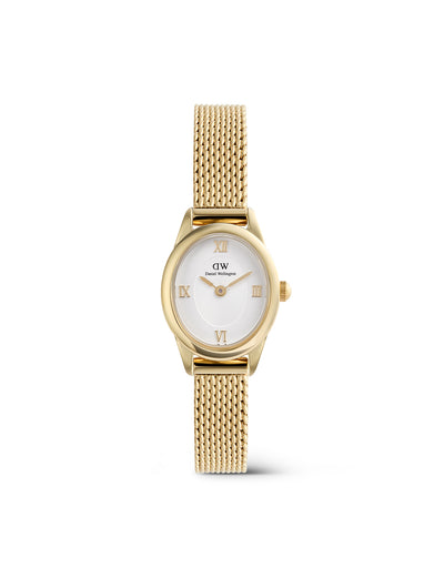 Ophelia Mini Mesh Gold Watch - Gold - image 1