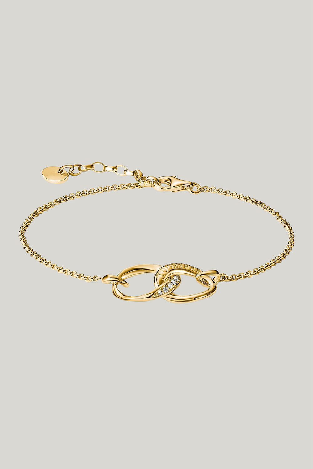 Bracelet Together With Zirconia In Gold - Gold - image 1