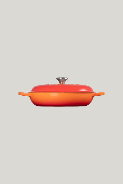 Signature Cast Iron Shallow Casserole 30cm - Volcanic - image 2