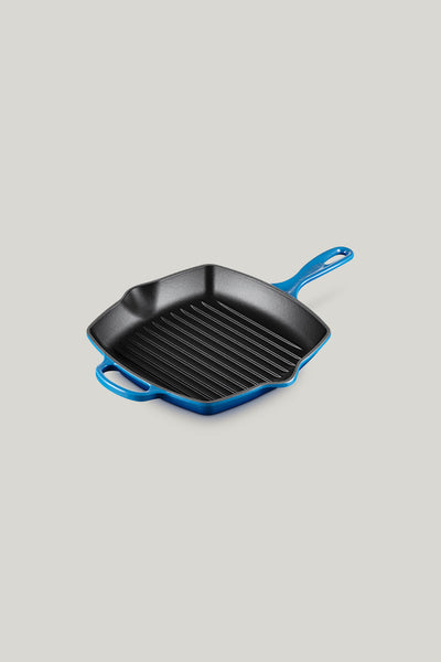 Signature Cast Iron Square Grillit 26cm - Azure Blue - image 1