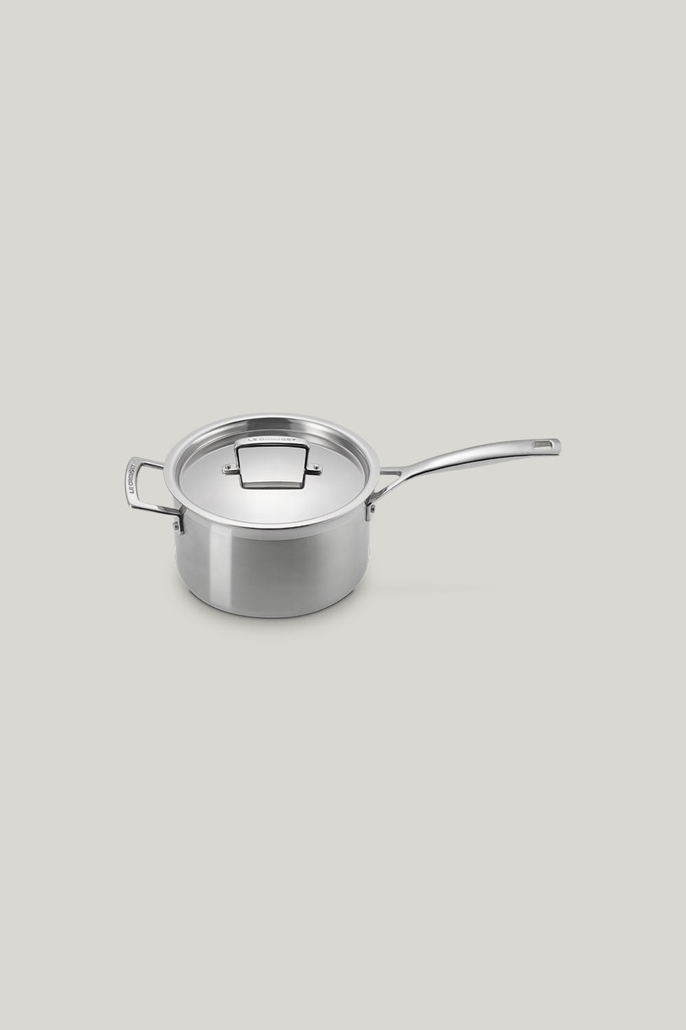 3ply Stainless Steel Saucepan With Lid 20cm - Stainless Steel - image 1