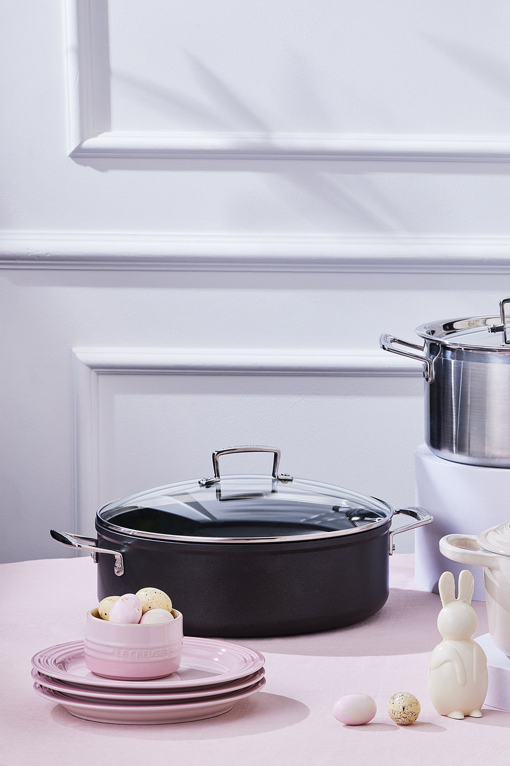 Toughened Non Stick Sauteuse 30cm - NO COLOUR - image 4