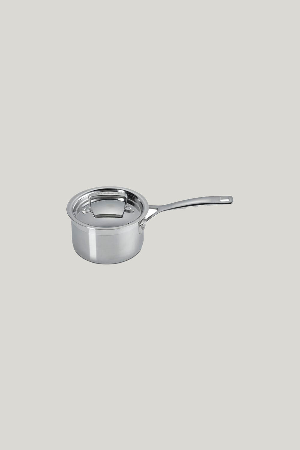 3ply Stainless Steel Saucepan With Lid 14cm - Stainless Steel - image 1