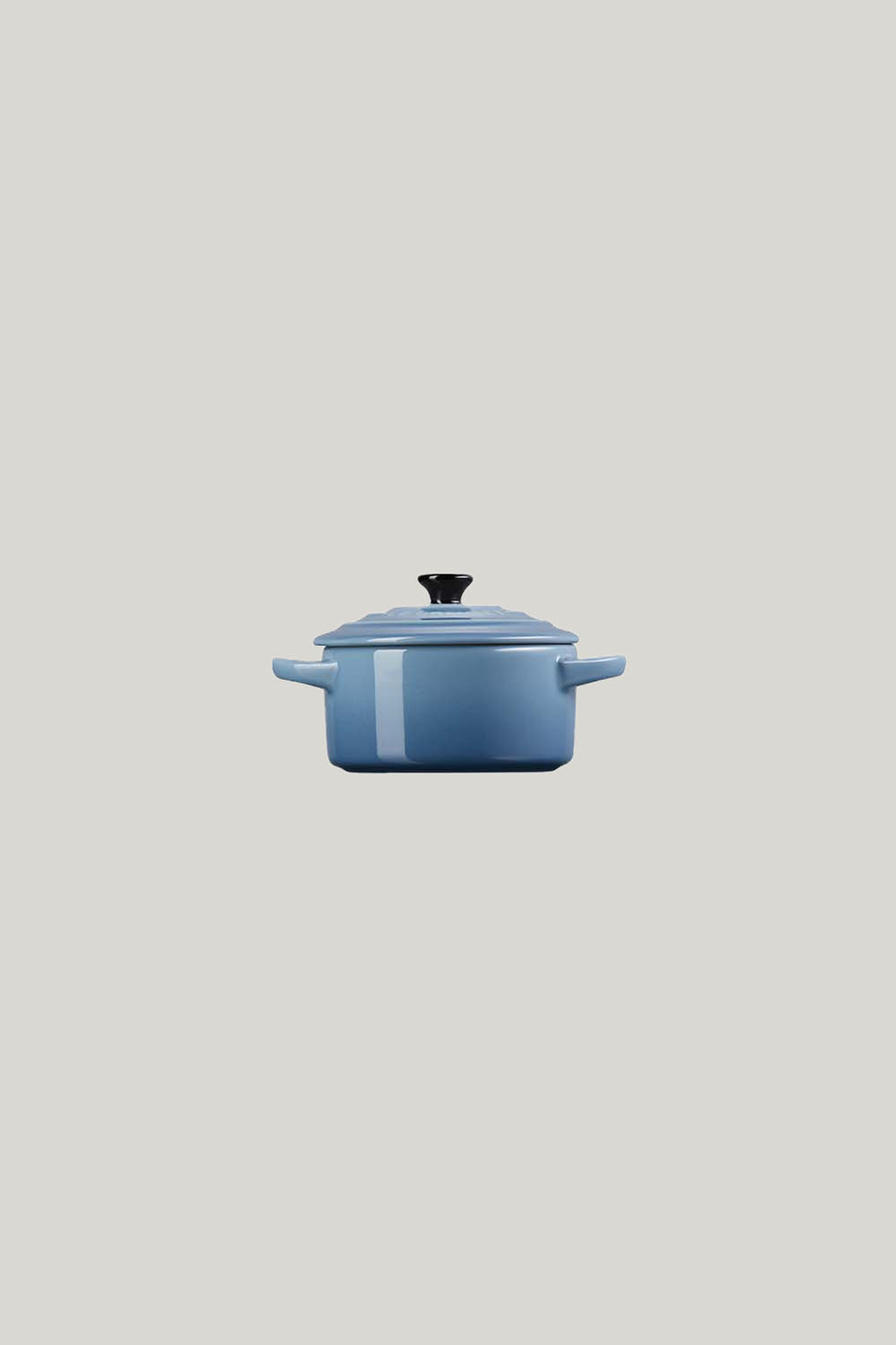 Stoneware Mini Cocotte 10cm - Chambray - image 2