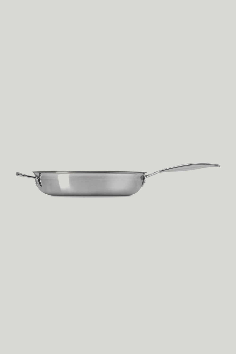 3ply Stainless Steel Non Stick Frying Pan 28cm - Stainless Steel - image 2