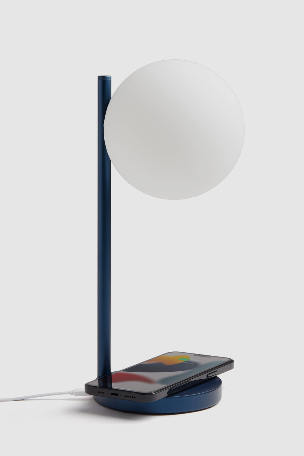 Bubble Desk Lamp With Built-in Wireless Charger - Blue - Blue - image 3