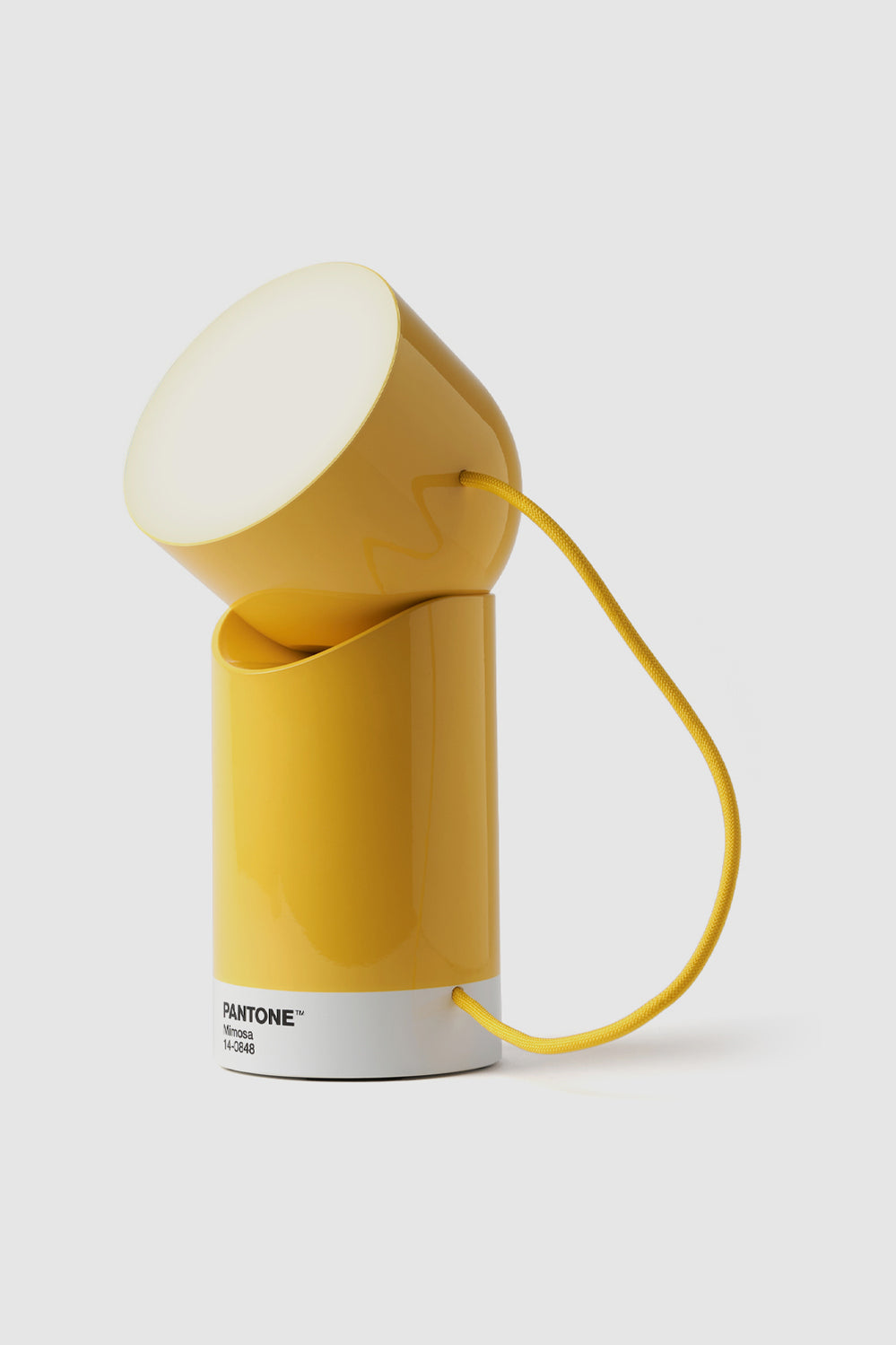 Orbe Portable Led Lamp With Moving Head Pantone - Yellow - Yellow - image 2