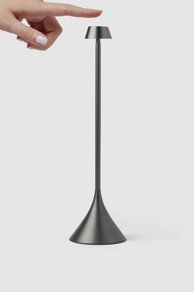 Steli Shade Infinitely Pairable Table Lamp - Gunmetal - Gunmetal - image 2