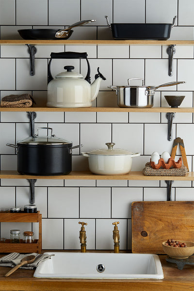 Signature Cast Iron Round Casserole 20cm - Meringue - image 3