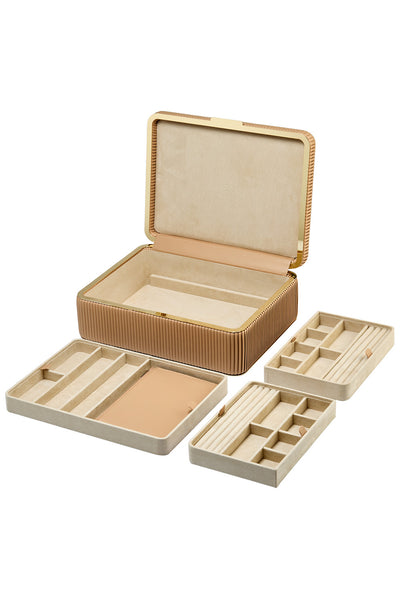 Bella Large Jewellery Box Mocha - Mocha - image 2