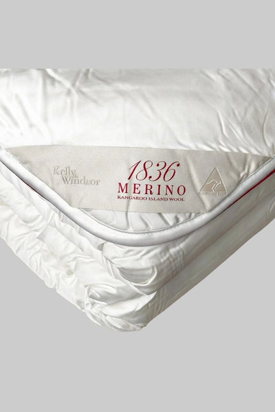 1836 Merino 500gsm Quilt - White - image 3