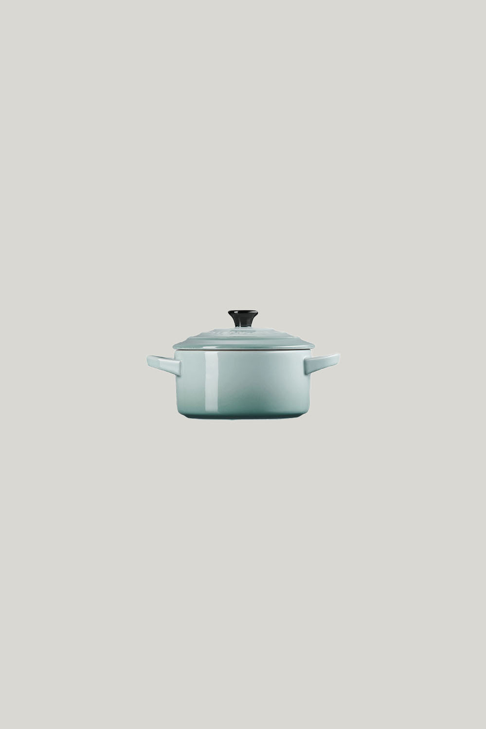 Stoneware Mini Cocotte 10cm - Sea Salt - image 2