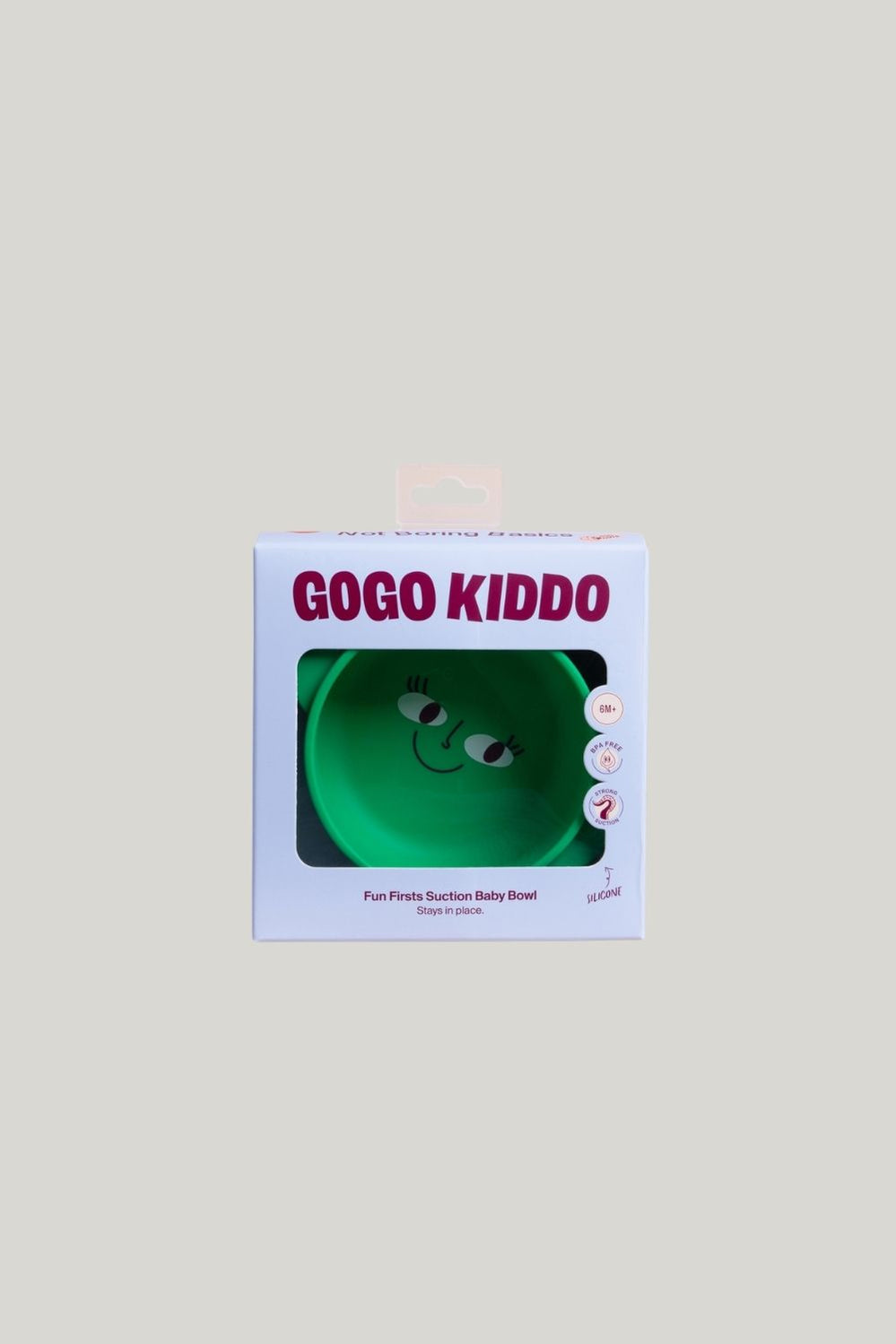 Fun Firsts Silicone Suction Bowl - Green - image 2