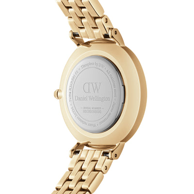 Petite 28 5-link Gold & White Watch - Gold - image 4
