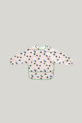 All-covered Smock Bib - Spot Oat - Oat - image 1