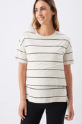 Claudette Nursing Tee - Cream - image 1