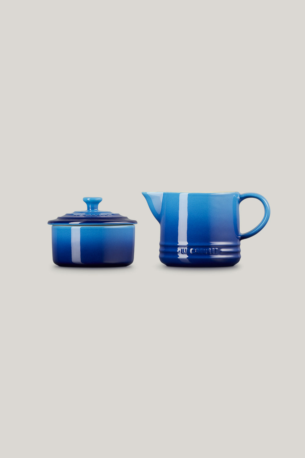 Stoneware Milk & Sugar Set - Azure Blue - image 2