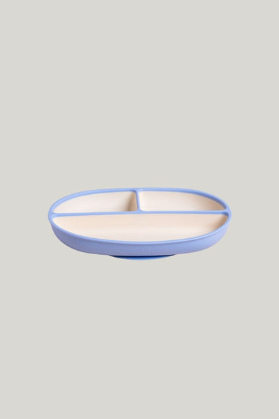 Fun Firsts Silicone Suction Divider Plate - Blue - image 1
