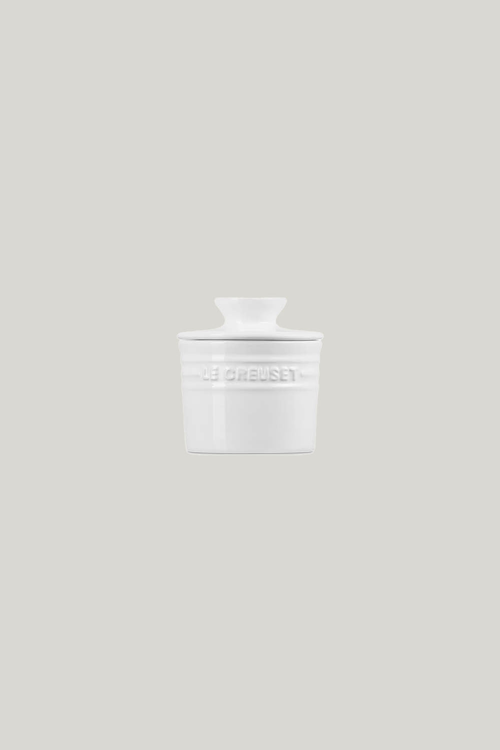Stoneware Butter Bell - White - image 2