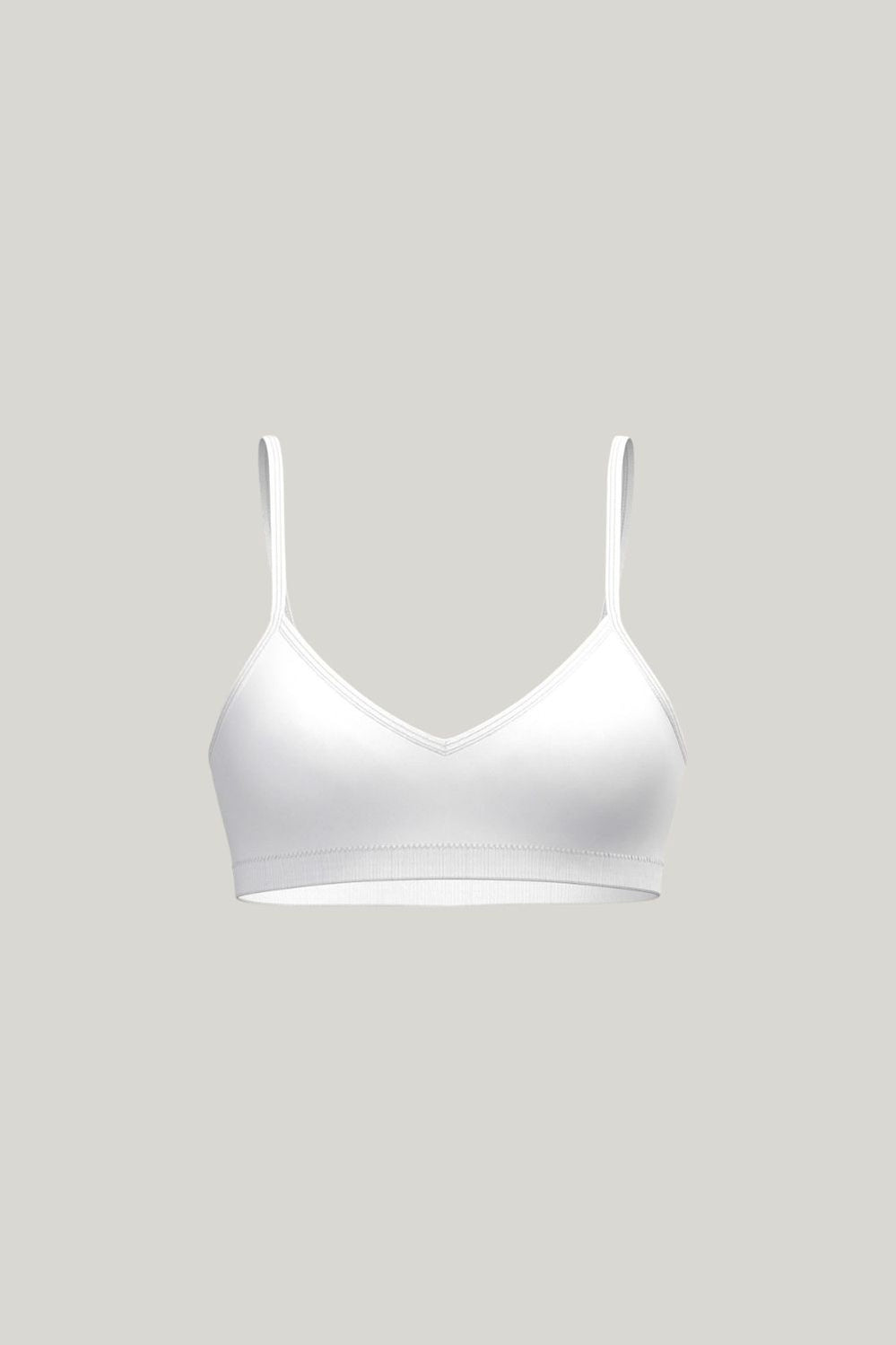 Triangle Maternity Bra - White - image 1