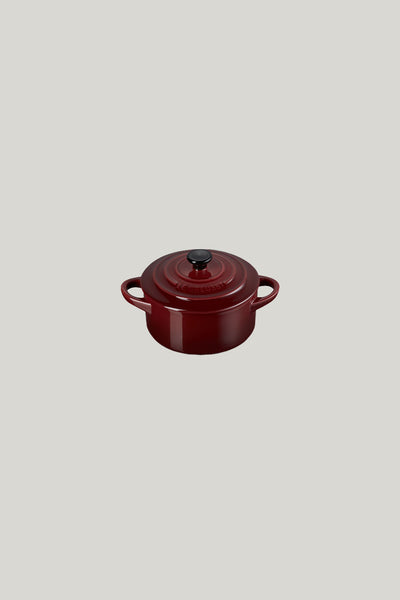 Stoneware Mini Cocotte 10cm - Garnet - image 1