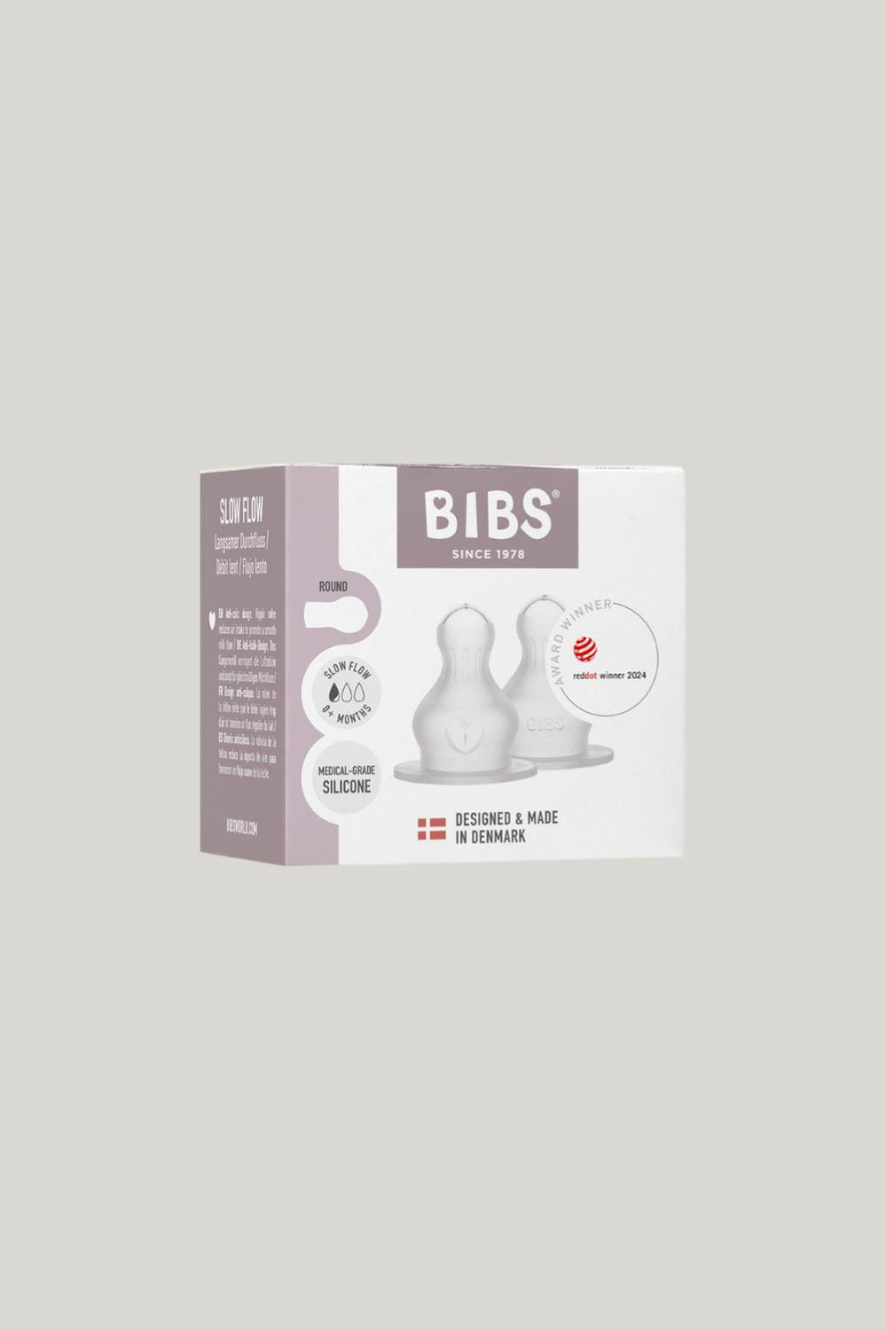 Bottle Replacement Nipple, Silicone (2pk) - Slow Flow - Clear - image 2