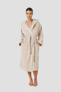 Adriana Terry Towel Robe - Natural - image 1