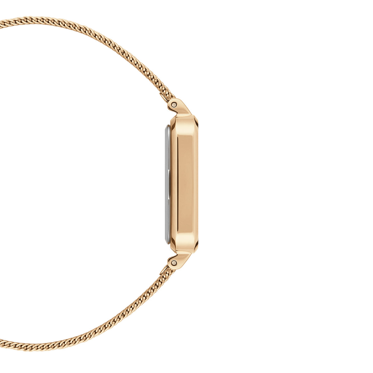 Quadro 20x26 Pressed Evergold Gold & White Watch - Gold - image 4